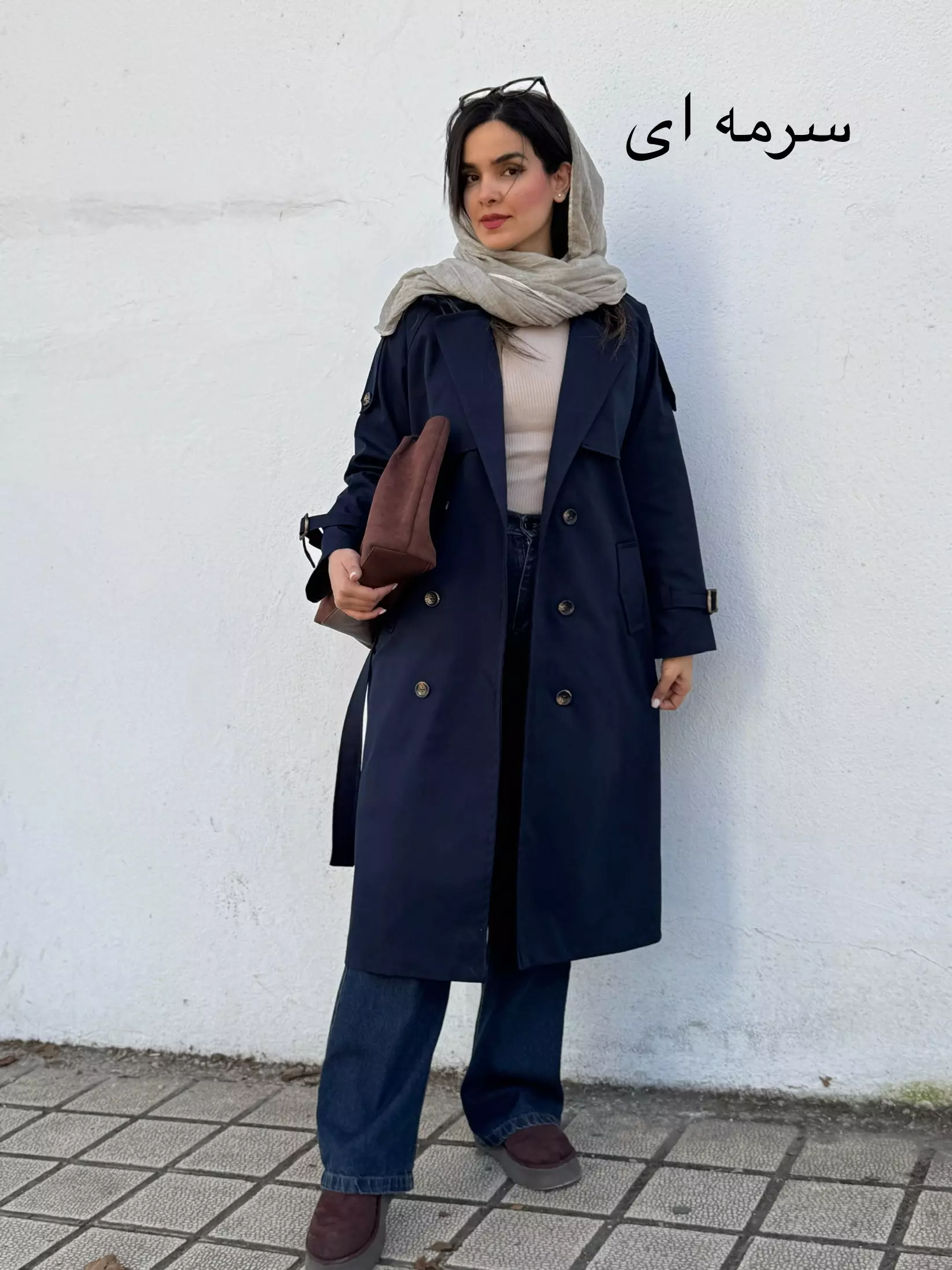 ترنچ کت بارانی آستردار شیدا